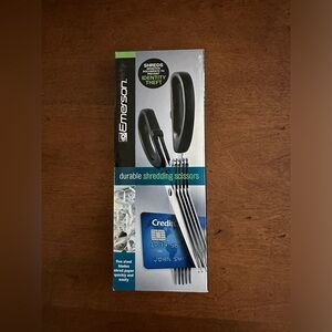 Emerson durable 5 steel blades shredding scissors
